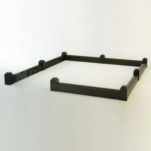 Ограда гранитная на могилу 02