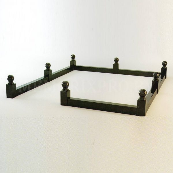 Ограда на могилу гранитная 03