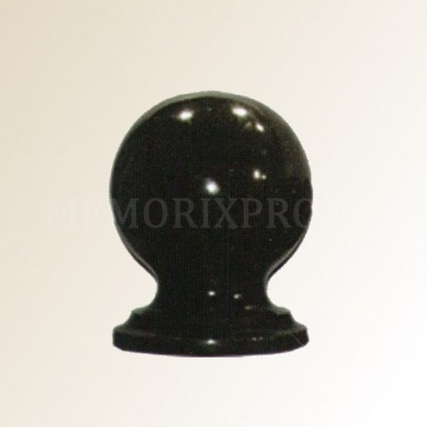 Ваза на могилу в форме шара